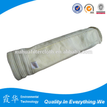 Sacos de filtro de fibra de vidro não tecidos a alta temperatura